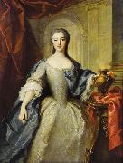 Jean Marc Nattier Portrait of Charlotte Louise de Rohan as a vestal virgin oil painting